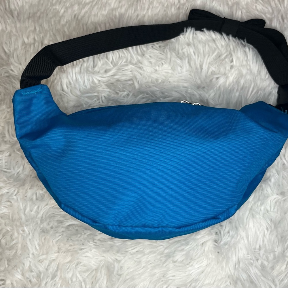 JanSport Unisex Fifth Avenue Pack Turquoise Blue Crest Fanny Pack - Picture 2 of 7